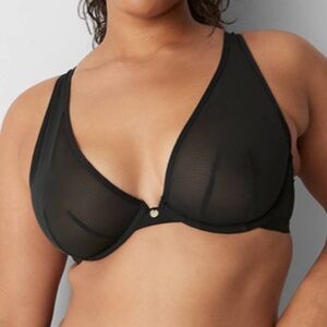 ~e New Cacique black plunge bra